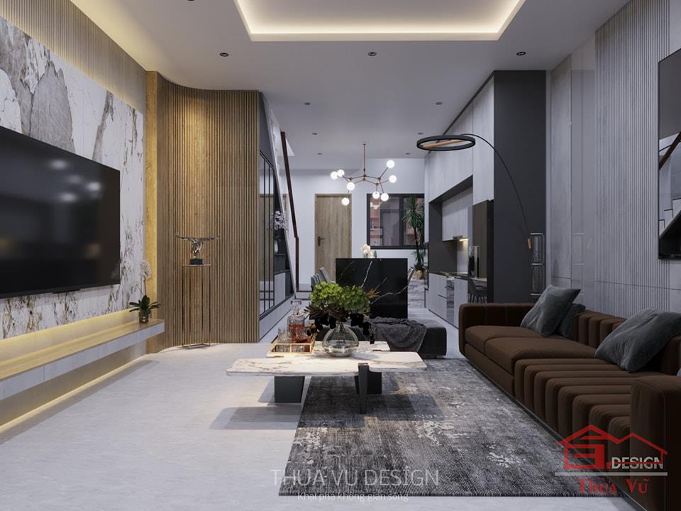 The modern luxury villas